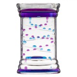 Clepsidră Plastic, Model Transparent, Multicolor, Dimensiuni 9x4x14cm, Oem