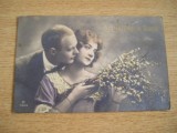 C11 A 62 - Felicitare de colectie - circulata la Ciocanesti la 1928