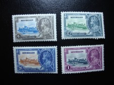 SEYCHELLES 1935 SERIE JUBILEU GEORGE V MH