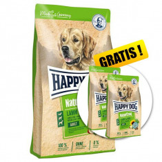 Happy Dog NaturCroq LAMM &amp;amp;amp; REIS 15 kg + 2 kg GRATUIT foto