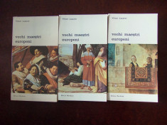VECHI MAESTRI EUROPENI- VIKTOR LAZAREV, 3 volume, r1c foto