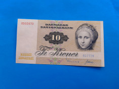 Lichidare stoc !!10 Kroner 1972 Danemarca-OFERTA!!! foto