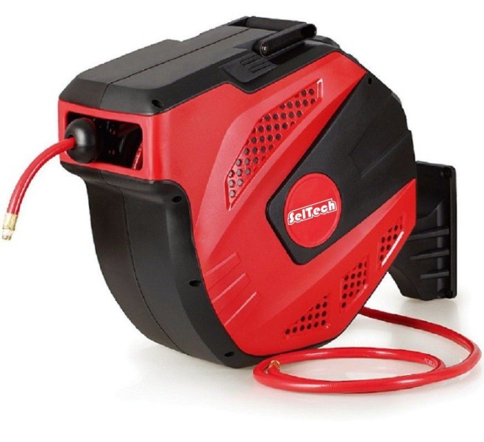 Rola automata cu furtun de aer 15m x 10mm, SelTech