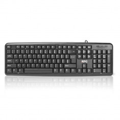 Tastatura RPC Standard PS/2 Negru foto