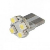 Bec Pozitie 4 Led T10 SMD Lumina Alba 12V ( Set / 2 Buc ) 10513W TCT-926, General