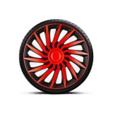 Set Capace Roti 16` Rosu-Negru Cu Inel Rosu Kendo 575632 96919