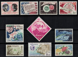 MONACO 1962 - An complet, serii complete MNH (4 imagini), Nestampilat