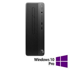 Calculator Refurbished HP 290 G1 SFF, Intel Core i3-8100 3.60GHz, 8GB DDR4, 256GB SSD, DVD-RW + Windows 10 Pro NewTechnology Media foto