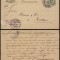 Germany Bayern 1892 Old postcard postal stationery Nurnberg to Eisleben DB.009