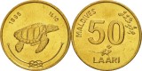 Maldive 1995 - 50 laari UNC