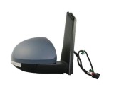 Oglinda usa exterioara Seat Alhambra (7n), 06.2010-, Vw Sharan (7n), 04.2010-, partea Dreapta, reglare electrica; grunduit; incalzit; sticla convexa;