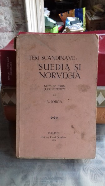 TERI SCANDINAVE SUEDIA SI NORVEGIA - N. IORGA