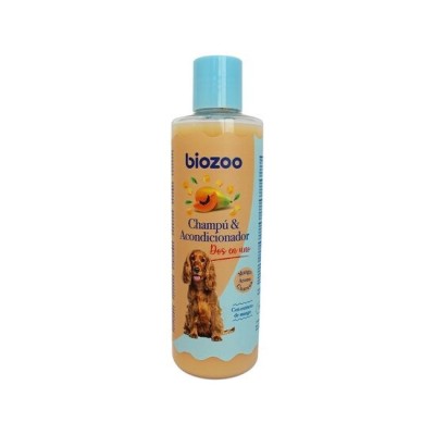 BIOZOO SAMPON SI BALSAM PENTRU CAINI 2IN1 250ML foto