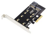 Adaptor PCIe M.2 dual 6Gbps