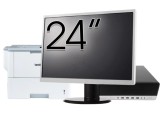 Pachet Calculator Second Hand HP EliteDesk 800 G5 SFF, Intel Core i5-9500 3.00-4.40GHz, 8GB DDR4, 256GB SSD + Monitor 24&amp;quot; &amp; Imprimanta Brother HL