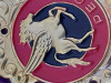 Emblema veche Aurie Bicicleta Pegas,sigla/marca de colectie Pegas/Comunista,Noua