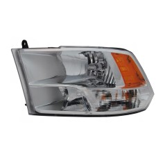Far DODGE RAM (DS/DJ), 09.2008-, partea Stanga, Taiwan, Tip=USA; tip bec H11+HB3+PY27/7W; manual; halogen; foto
