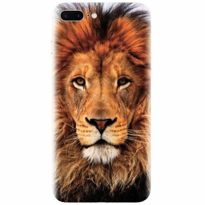 Husa silicon pentru Apple Iphone 7 Plus, Colorful Lion4 foto