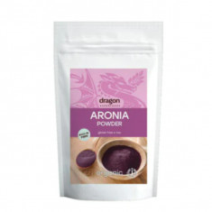 Aronia pudra raw bio, 200g, Dragon Superfoods