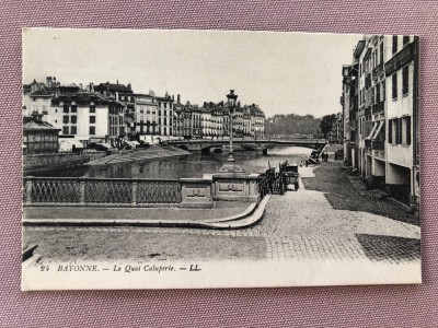 Carte postala - orasul BAYONNE, sud-vestul Frantei foto