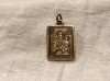 RUSIA MEDALION FECIOARA MARIA cu PRUNCUL ISUS marcat VECHI aurit EXCEPTIONAL
