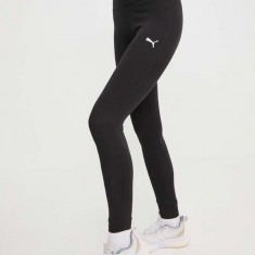 Puma colanti HER femei, culoarea negru, neted, 677890