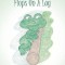 Freddy The Frog Flops On A Log