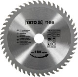 Disc fierastrau wolfram pentru lemn 160 mm x 48T YATO