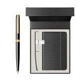 Pix Sheaffer Sagaris Glossy Black GT cu notes A6