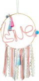 Set de creatie pentru decoratiune suspendata SUQINGDA, metal/textil, multicolor, 26 piese