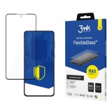 Folie de protectie Ecran 3MK FlexibleGlass Max pentru Samsung Galaxy S24 S921, Sticla Flexibila, Full Glue, Neagra