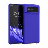 Husa pentru Google Pixel 6, Silicon, Albastru, 55480.134, kwmobile, Carcasa