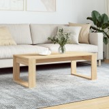 Cumpara ieftin Măsuță de cafea, stejar sonoma, 102x50x35 cm, lemn prelucrat