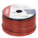 Cablu difuzor dublu CCA 2x0.75 mm&sup2; 100 m AMiO pentru audio
