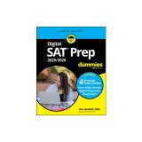 Digital SAT Prep 2025/2026 for Dummies: Book + 4 Practice Tests + Flashcards Online