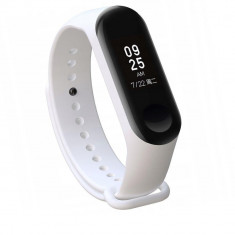 Curea silicon Tech-Protect Smooth Xiaomi Mi Band 3/4 White foto