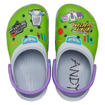 Saboti Crocs Classic Toy Story Buzz Clog Kids Gri - Blue Grey foto