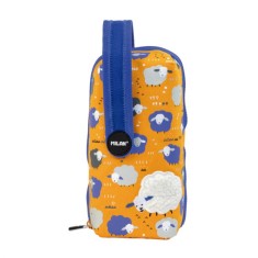 Geanta Echipata pentru Desen Milan, 22.5x11.5x11 cm, Model Oite, Multicolor, 4 Borsete Echipate cu Instrumente, 31 Piese Continut, Geanta pentru Desen foto