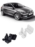 Cumpara ieftin Set huse Scaun Renault Megane III 2010 - 2015 bancheta fractionata