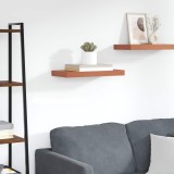 vidaXL Raft de perete Pe perete Roșu 60 x 23 x 4 cm Lemn compozit 42019926