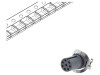 Conector M12 Mamă 8 Pini PCB SMT Amphenol