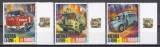 Sierra Leone 2020 - Autoutilitare de Pompieri, Serie cu Tabsuri, , MNH