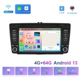 Navigatie Android dedicata Skoda, Octavia, Superb, Rapid, Yeti, Roomster, etc. 8&Prime; IPS Touchscreen, 4GB RAM, 64GB ROM, Quad Core, Carplay Wireless, Mir