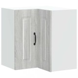 Dulap de colt de bucatarie &bdquo;Kalmar&rdquo; Gri Sonoma lemn prelucrat