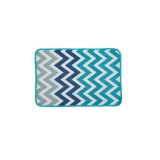 Covoras intrare ZigZag Casa Plastor, poliester/pvc, 60x40 cm