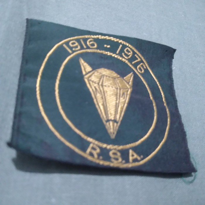 EMBLEMA RSA 1916-1976 6/5 CM