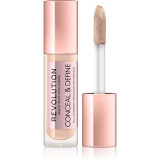 Makeup Revolution Conceal &amp; Define corector lichid culoare C4.5 4 g