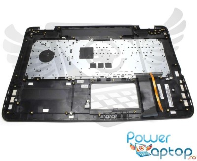 Palmrest Asus R751JW Negru cu tastatura foto