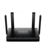 Router wireless AX3000 Wi-Fi 6 Dual Band, Mesh, Gigabit, 4 antene externe, WR3000 Cudy