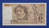 Bancnota Franța 100 franci 1993 Delacroix UNC, 100 francs 1993